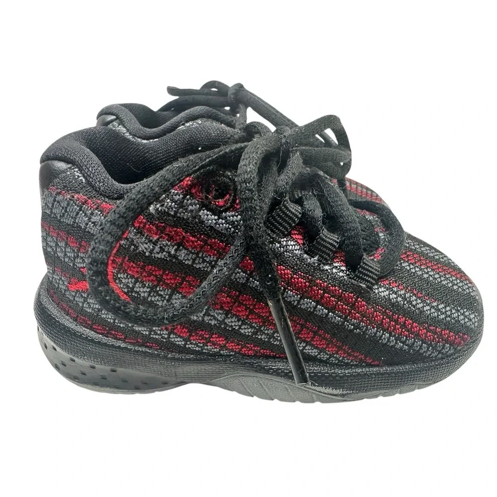 Nike Air Jordan B. Fly Basketball Sneakers Toddler 4C Gray Black Red‎ 881447-005
